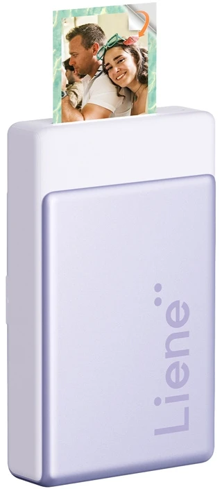 LIENE Pearl N200 Pro 2x3" Portable Photo Spausdintuvas (Violetinė)