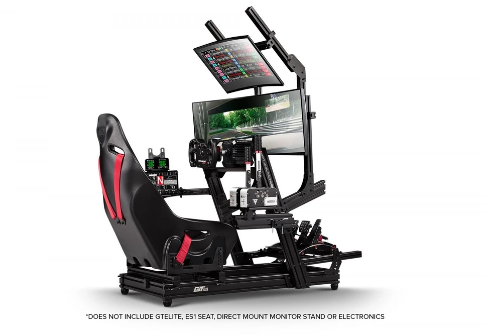 Laikiklis „Next Level Racing“ | „GTElite“ tiesiogiai montuojamas viršutinis monitorius priedas | Iki 32" | Juodas