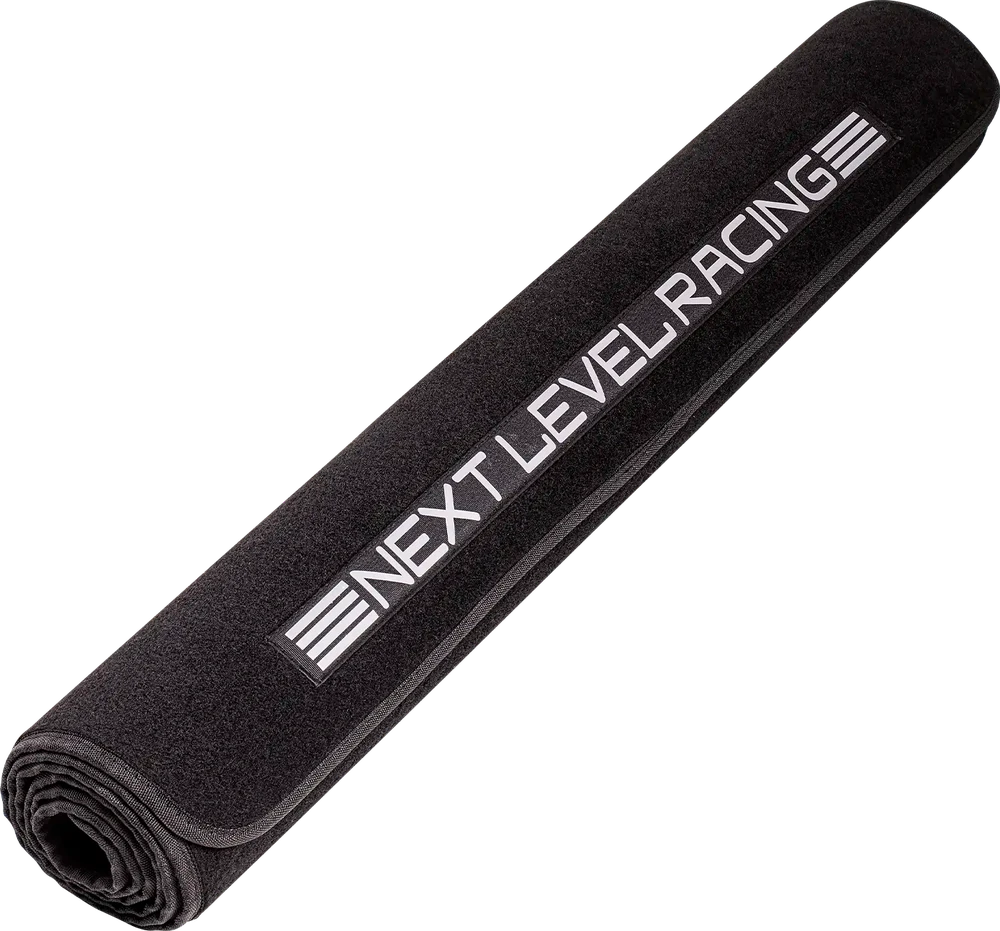 Next Level Racing XL Premium grindų kilimėlis | Juodas