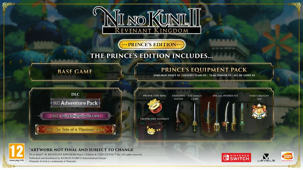 Bandai Namco Ni No Kuni II: Revenant Kingdom Prince's Edition