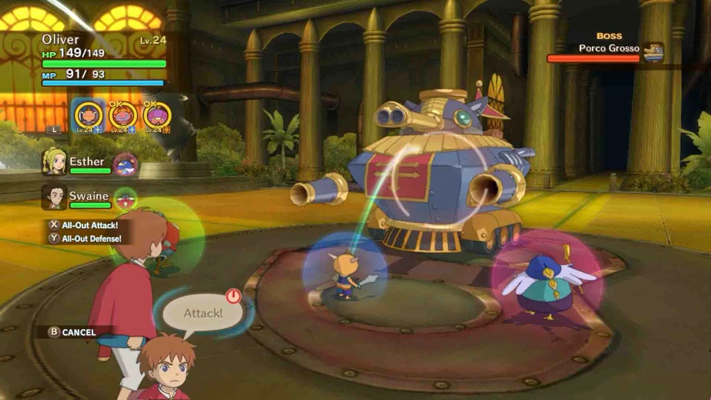 „Bandai Namco Ni No Kuni: Wrath of the Baltas Witch“ perdarytas PS4