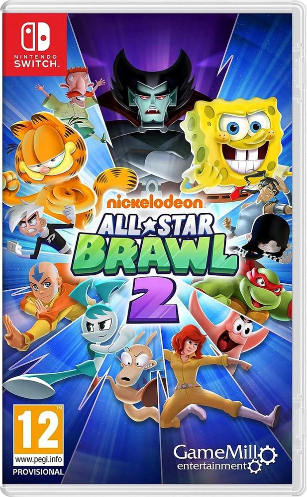 Žaidimas Mill Nickelodeon All-Star Brawl 2