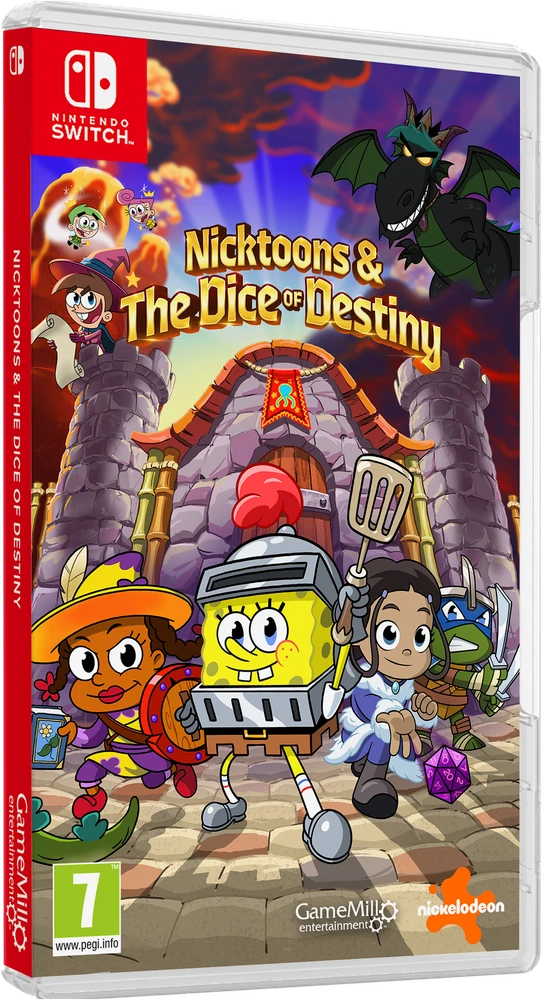 Nicktoons ir likimo kauliukai (Nintendo Switch)
