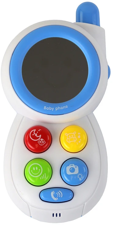 Niebieski Interaktyvus žaislinis telefonas Mėlyna Children's