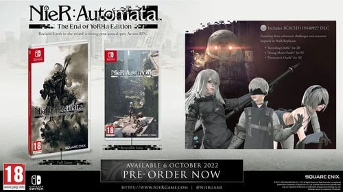 Square Enix NieR: Automata The YourRHa leidimo pabaiga