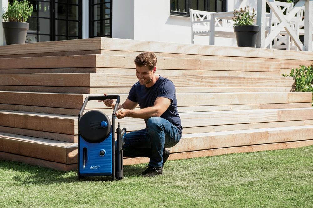 Nilfisk Core 150-10 PowerControl PA EU slėginė plovykla Upright Elektrinė 468 l/h 2000 W Mėlyna