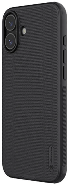 Nillkin Super Frosted PRO Magnetic Back iPhone 16 Plus dėklas telefonui juodos spalvos
