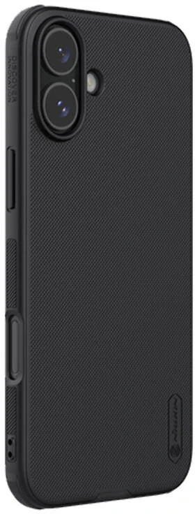 Nillkin Super Frosted PRO Magnetic Back iPhone 16 Plus dėklas telefonui juodos spalvos