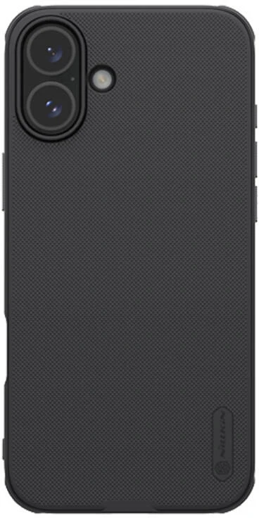 Nillkin Super Frosted PRO Magnetic Back iPhone 16 Plus dėklas telefonui juodos spalvos