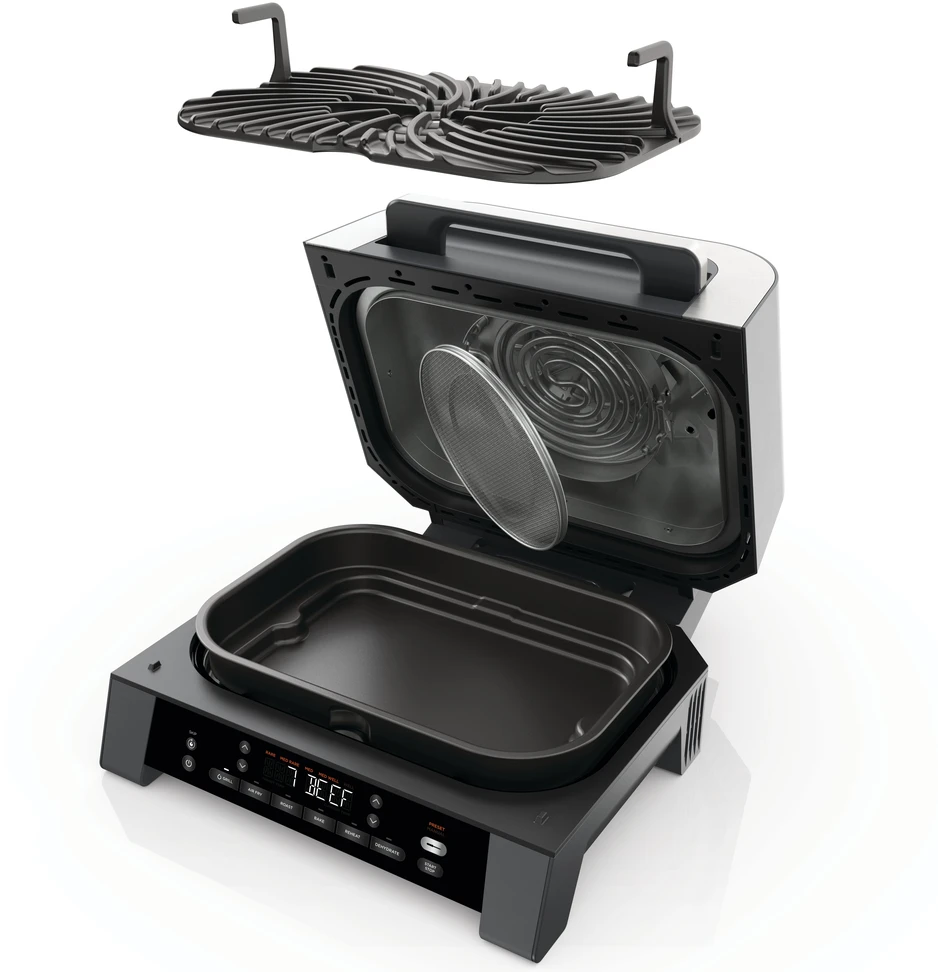 Ninja 6-in-1 MAX grilis su karšto oro gruzdintuve, DG551EU