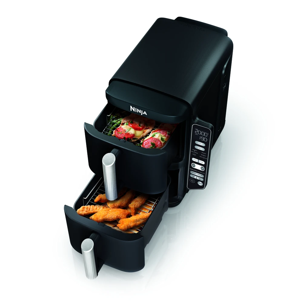 Karšto oro gruzdintuvė Ninja Double Stack, 7,6 l (SL300EU)