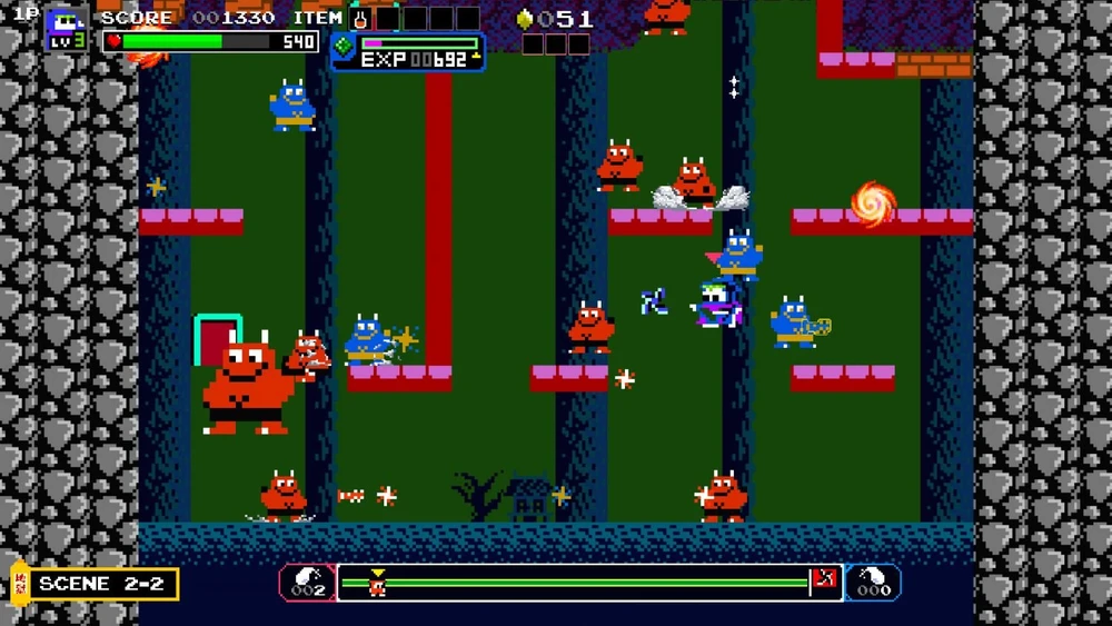 „Ninja JaJaMaru: Didysis Yokai mūšis + pragaras“ – „Nintendo Switch“