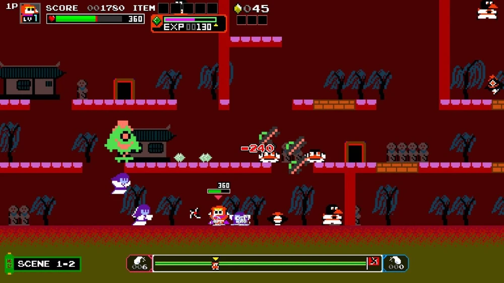 „Ninja JaJaMaru: Didysis Yokai mūšis + pragaras“ – „Nintendo Switch“