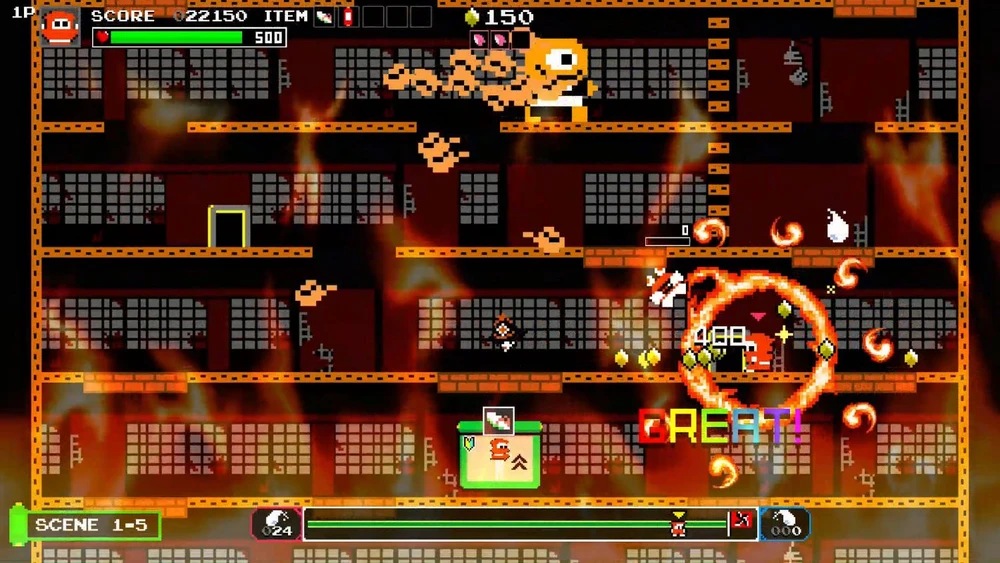 „Ninja JaJaMaru: Didysis Yokai mūšis + pragaras“ – „Nintendo Switch“