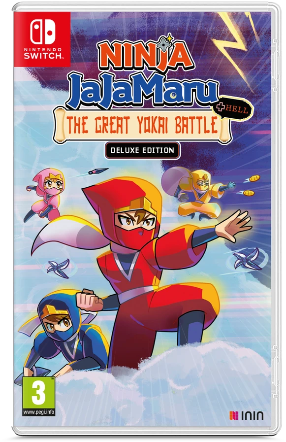„Ninja JaJaMaru: Didysis Yokai mūšis + pragaras“ – „Nintendo Switch“