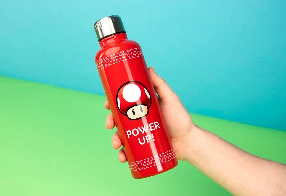 Paladone Super Mario Power Up gertuvė | 500ml