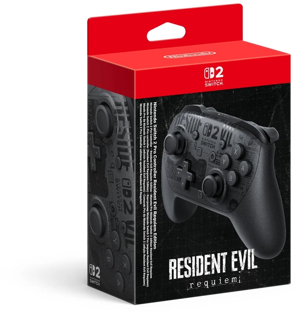 Nintendo Switch 2 Pro belaidis valdiklis Resident Evil Requiem Edition