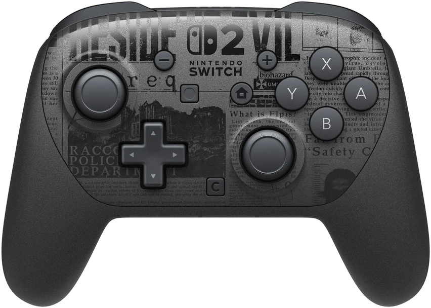 Nintendo Switch 2 Pro belaidis valdiklis Resident Evil Requiem Edition