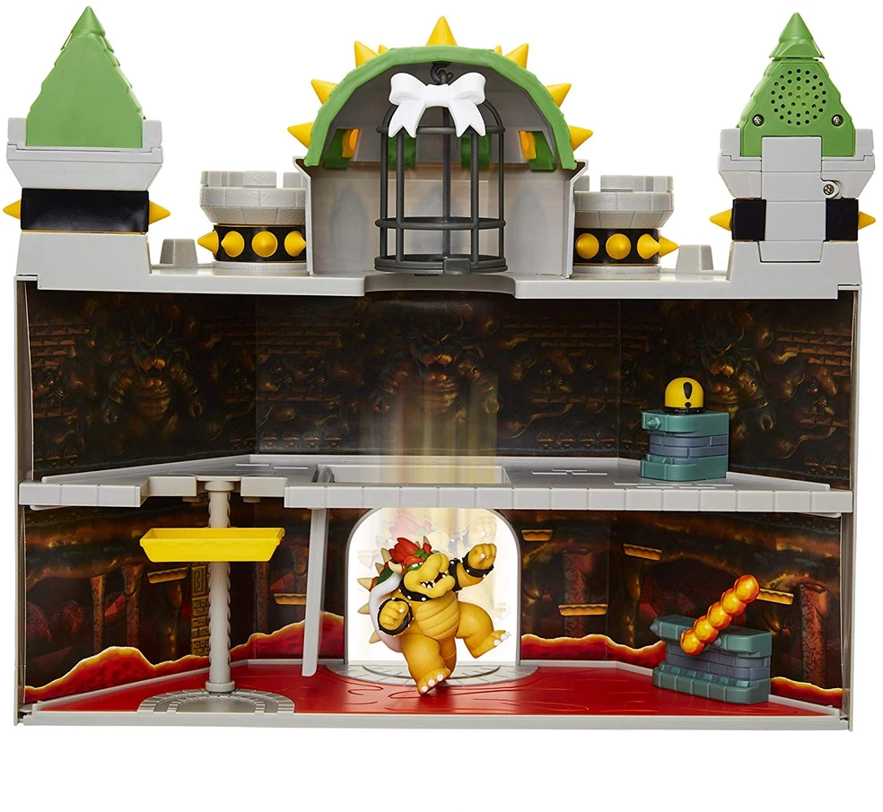 Nintendosuper Mariojakks Nintendo – 2,5 colio – Bowser pilies žaidimų rinkinys (400204-IS9)