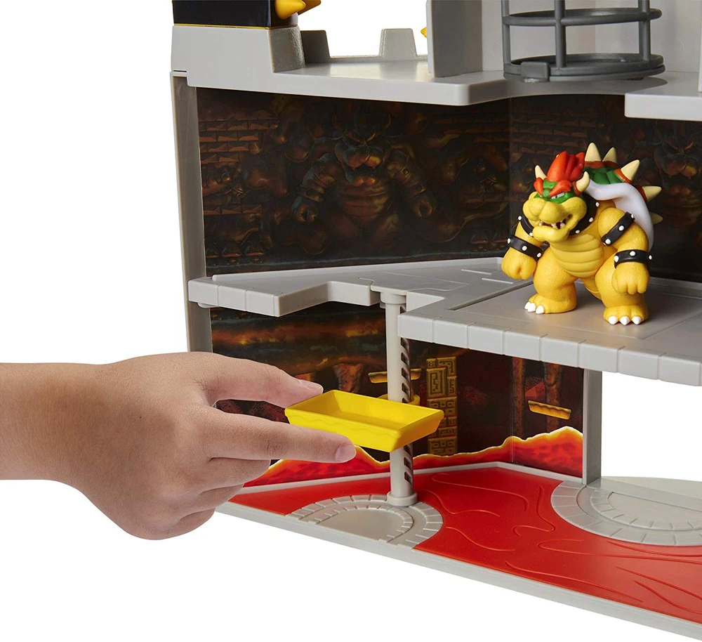 Nintendosuper Mariojakks Nintendo – 2,5 colio – Bowser pilies žaidimų rinkinys (400204-IS9)