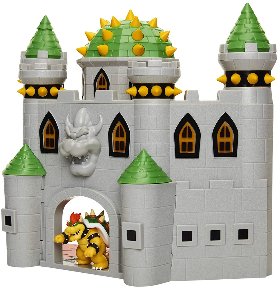 Nintendosuper Mariojakks Nintendo – 2,5 colio – Bowser pilies žaidimų rinkinys (400204-IS9)
