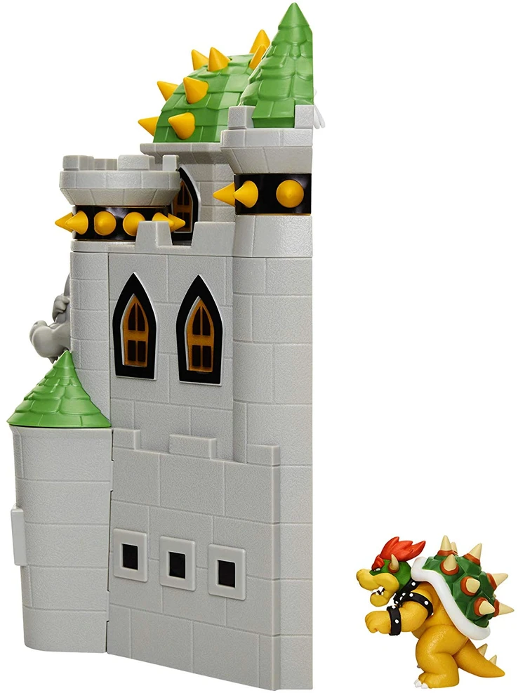 Nintendosuper Mariojakks Nintendo – 2,5 colio – Bowser pilies žaidimų rinkinys (400204-IS9)