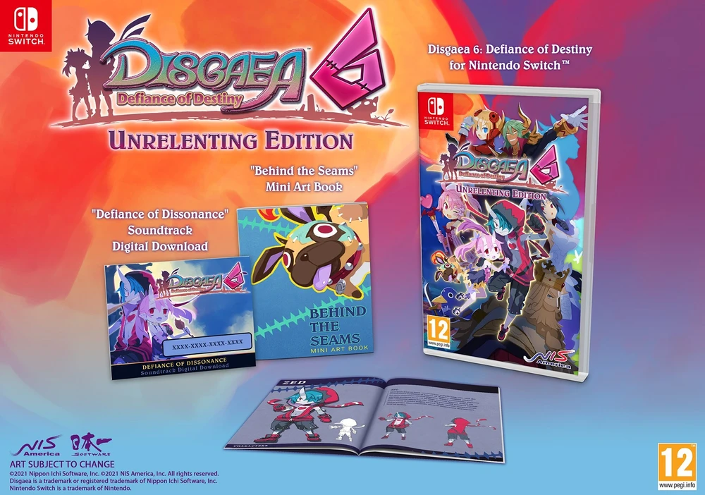 Nis America Disgaea 6: Defiance of Destiny - Unrelenting Edition