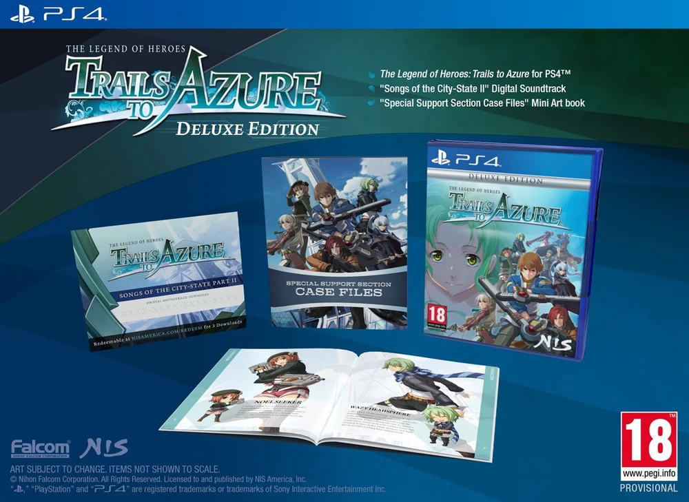 Nis America The Legend of Heroes: Trails to Azure - Deluxe Edition