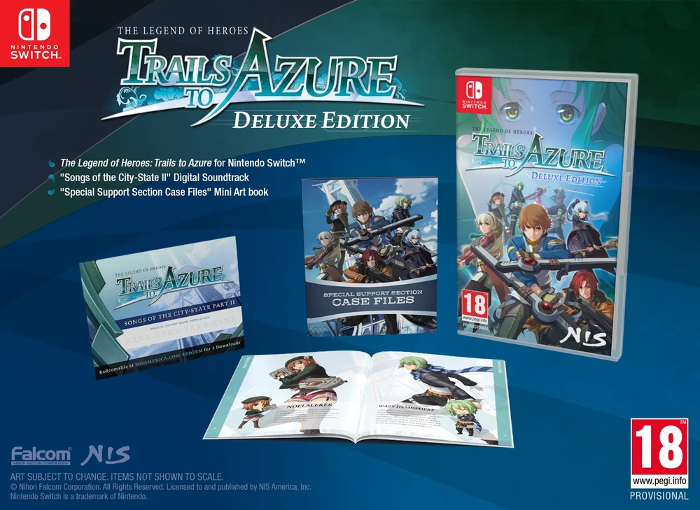 Nis America The Legend of Heroes: Trails to Azure – Deluxe Edition