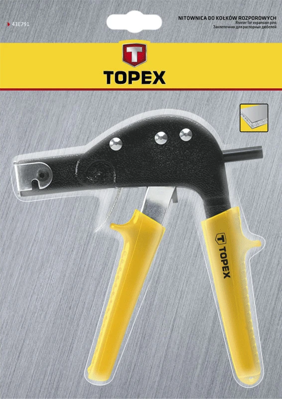 Rankinis kniediklis Topex 43E791; 170 mm