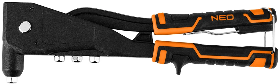 Neo Tools Kniedė plieninėms ir aliuminio kniedėms 2,4 / 3,2 / 4,0 / 4,8 mm