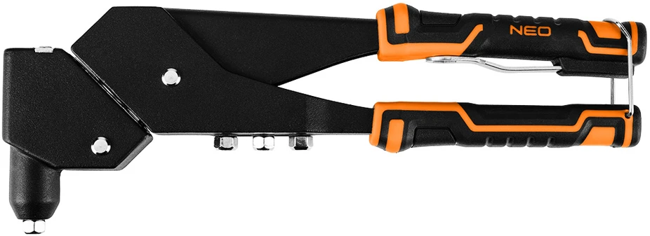 Nitownica Kniedžių pistoletas plieninėms ir aliumininėms kniedėms 2,4/3,2/4,0/4,8 mm, daugiapakopis