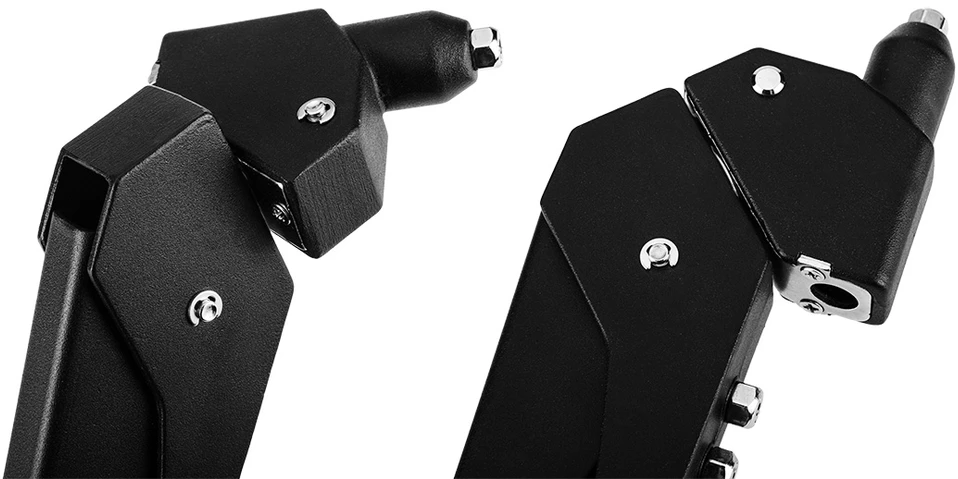 Nitownica Kniedžių pistoletas plieninėms ir aliumininėms kniedėms 2,4/3,2/4,0/4,8 mm, daugiapakopis