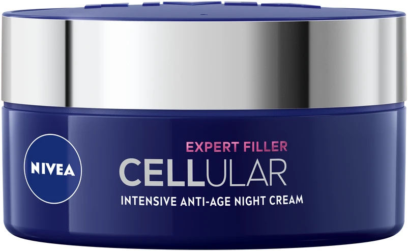 Nivea Cellular Expert Filler intensyvios odos senėjimą stabdanti naktinė priemonė, 50 ml