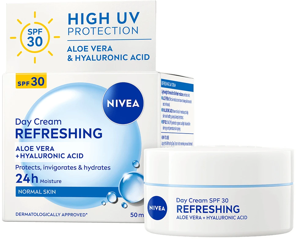 Nivea - Gaivinantis dieninis kremas normaliai odai SPF30 - 50 ml