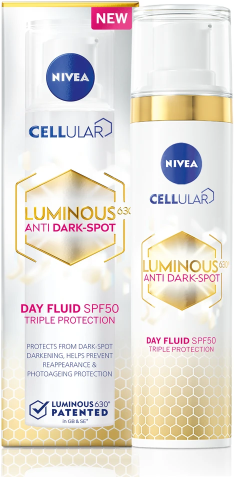 Nivea - „Luminous630“ kremas nuo tamsių dėmių – SPF 50 – 40 ml