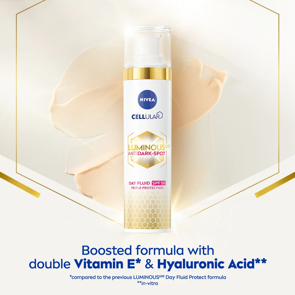 Nivea - „Luminous630“ kremas nuo tamsių dėmių – SPF 50 – 40 ml