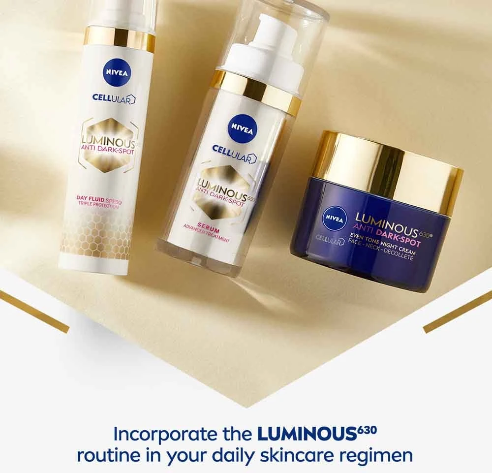 Nivea Luminous630 naktinis kremas, 50 ml
