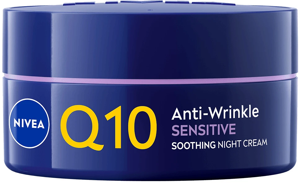 Nivea Q10 Sensitive naktinis kremas, 50 ml