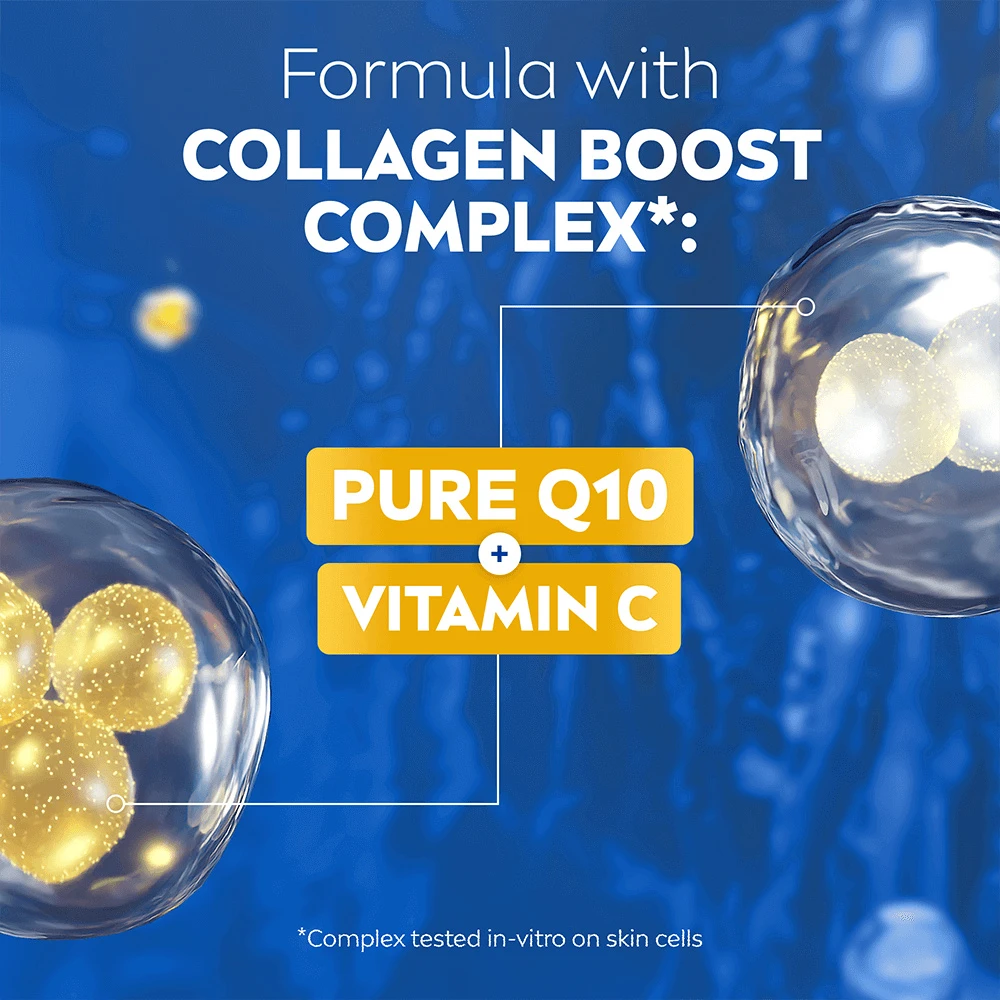 Nivea stangrinamasis kūno losjonas su Q10, 250 ml