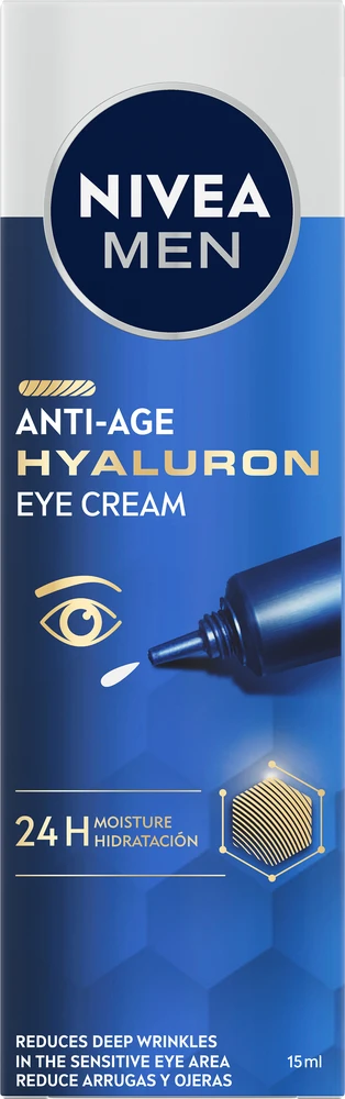 Nivea Men Anti-Age Hyaluron Contorno De Ojos, 15 ml