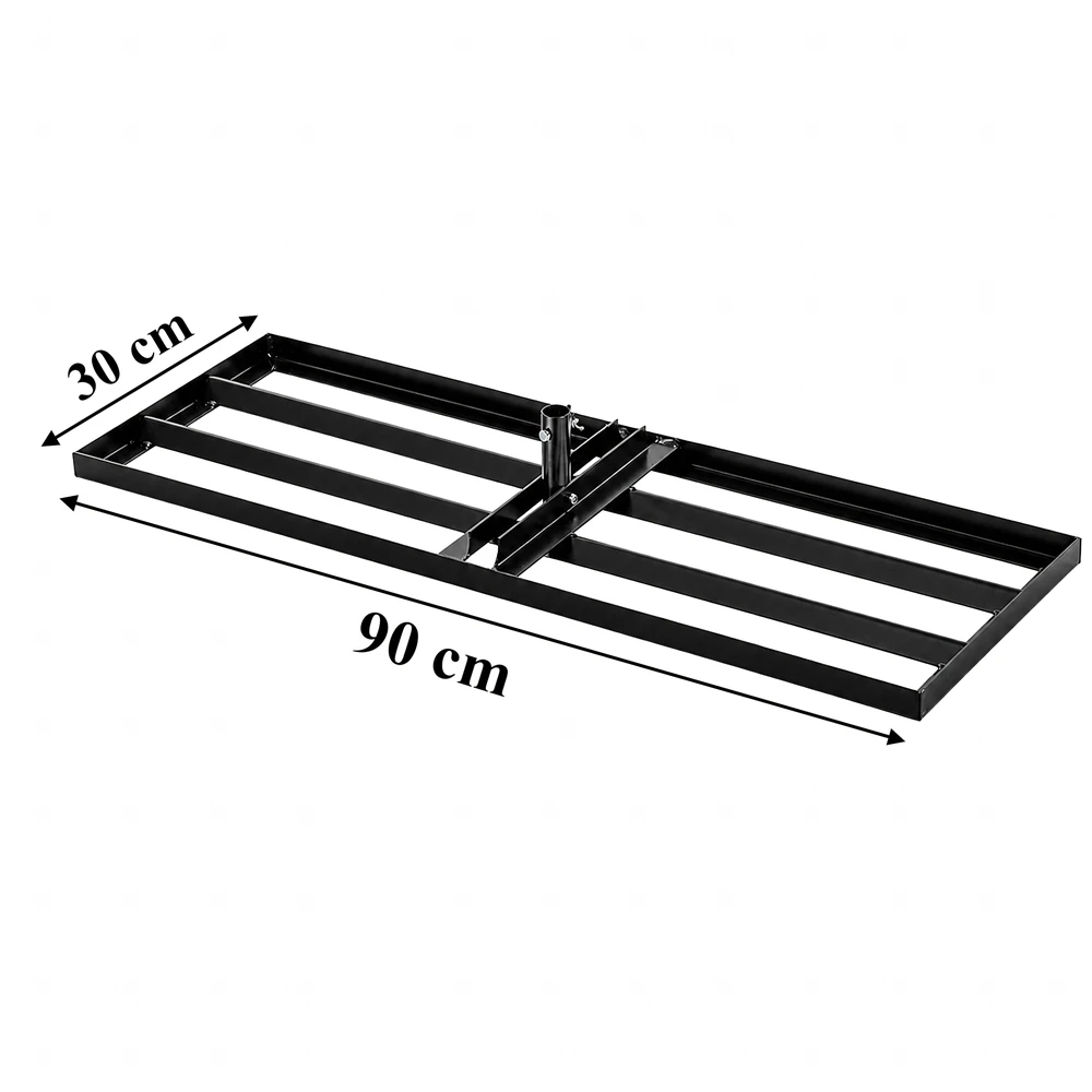 Niwelator Rankinis reljefo lygintuvas 90x30cm vejos žolės greideriui-trupintuvui