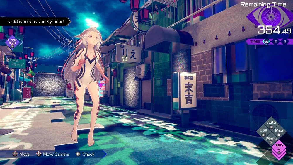 „No Sleep For Kaname Date“ iš AI: „Somnium Files“: „Aiba Edition“ – „Nintendo Switch“