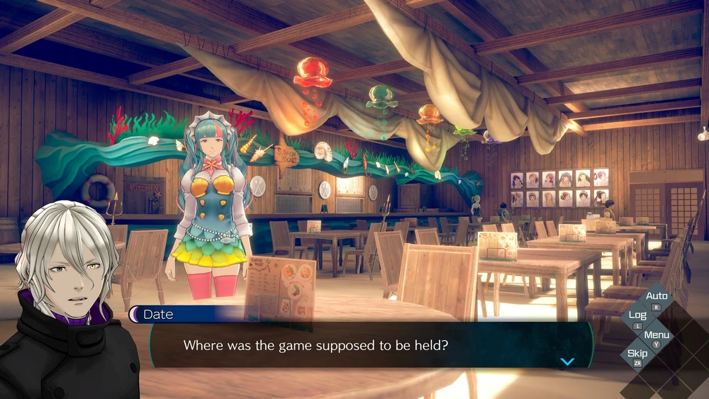 „No Sleep For Kaname Date“ iš AI: „Somnium Files“: „Aiba Edition“ – „Nintendo Switch“