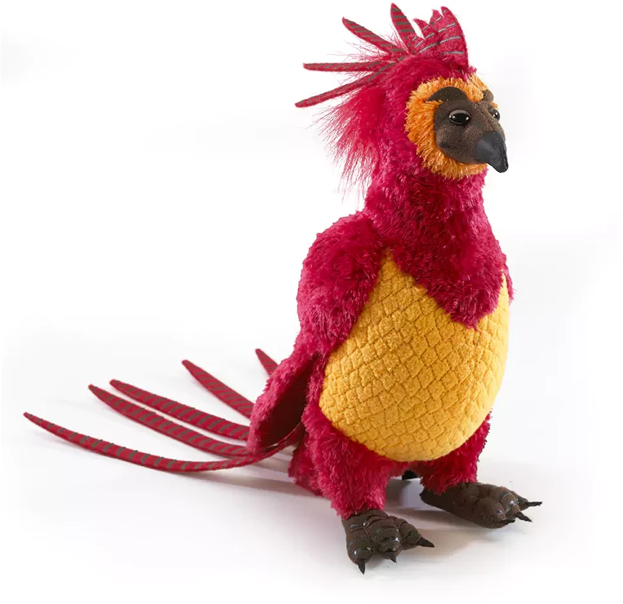 Noble Collection Mažas pliušinis žaisliukas „Fawkes the Phoenix“ – Haris Poteris