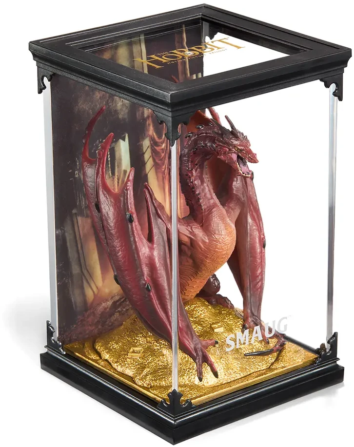The Noble Collection France Smaug Diorama - Bilbo the Hobbit - Collector's Figurine