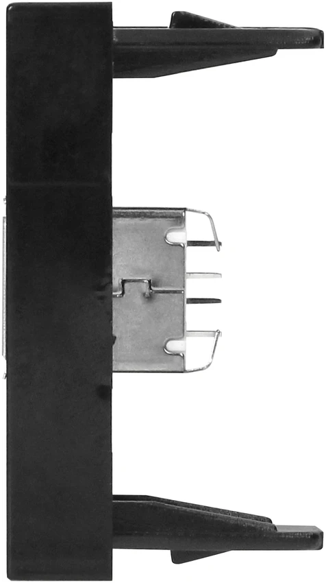 Orno NOEN USB data, modulinis lizdas 22,5x45 mm USB data 2.0, kaiščiai, juodi