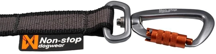 „Non-Stop“ – „Line Touring Bungee“ – juoda/pilka – 2,8 m/1,9 m