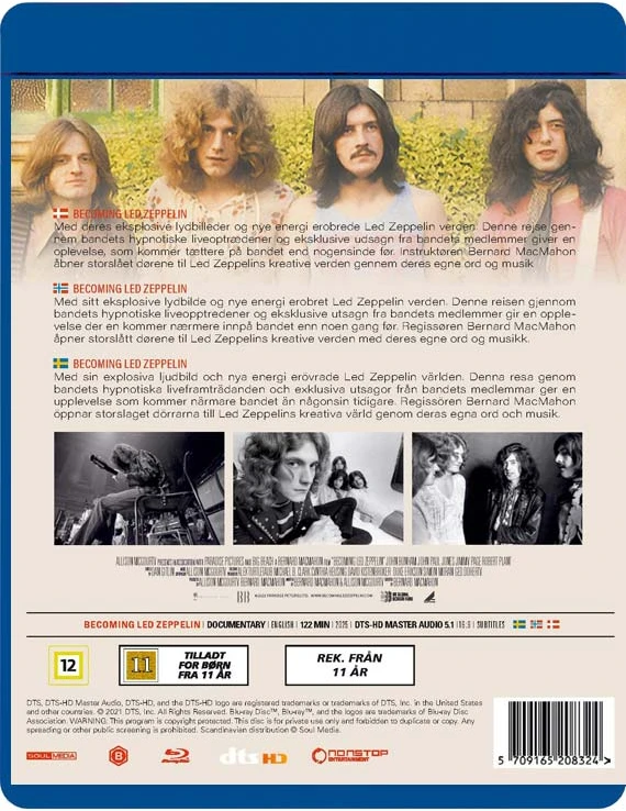 Non Stop TAPIMAS LED ZEPPELIN BLU RAY