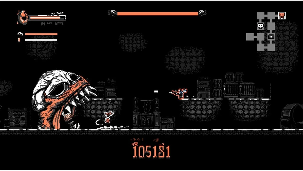 Nongunz („Doppelganger“ leidimas) – „PlayStation 4“.